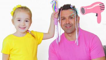 Welcome to Hanna’s Hair Salon- An Imaginative Play Video