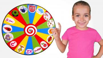 The Magic Wheel Of Fun- An Imaginative Playtime Video